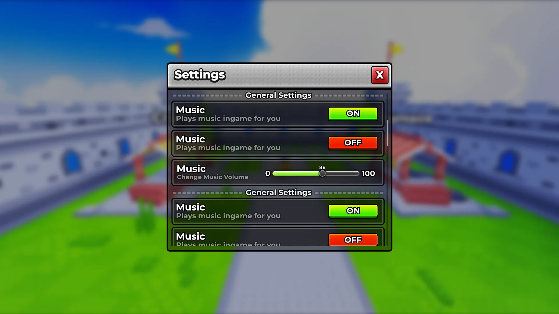 Settings